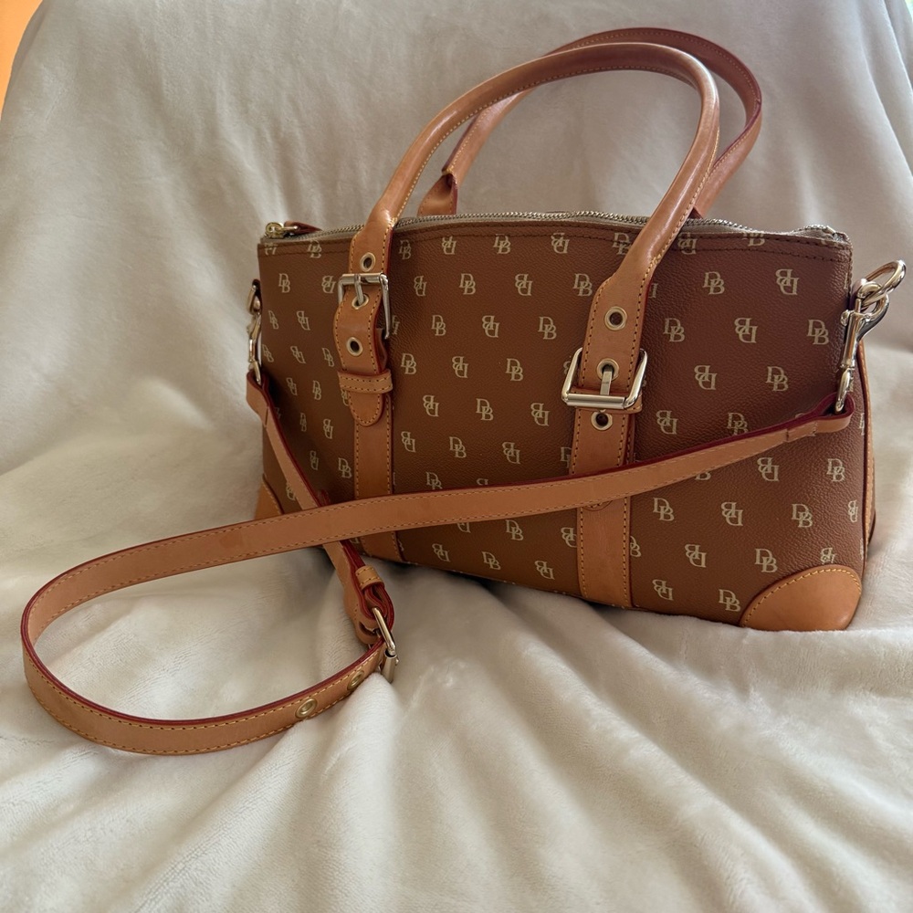 Dooney & Bourke Brown Satchel Bag